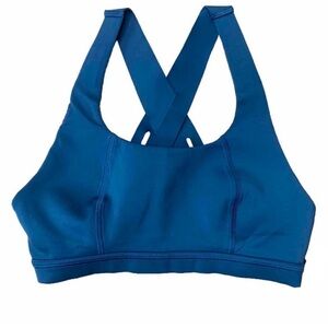 Sweaty Betty Blue Circuit Strappy Sports Bra